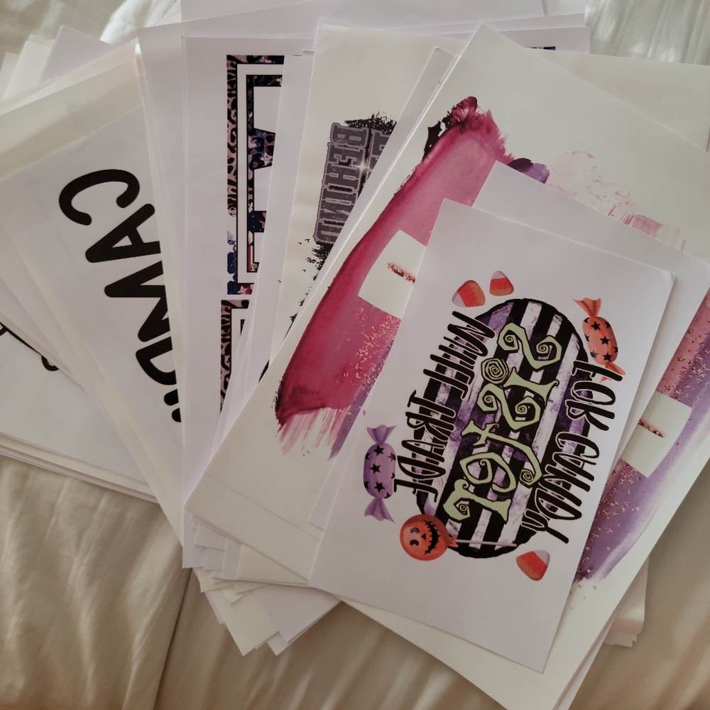 Small lot of sublimation prints